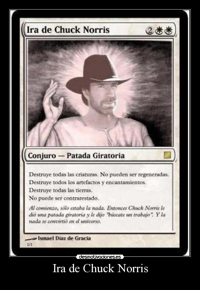 carteles chuck norris desmotivaciones