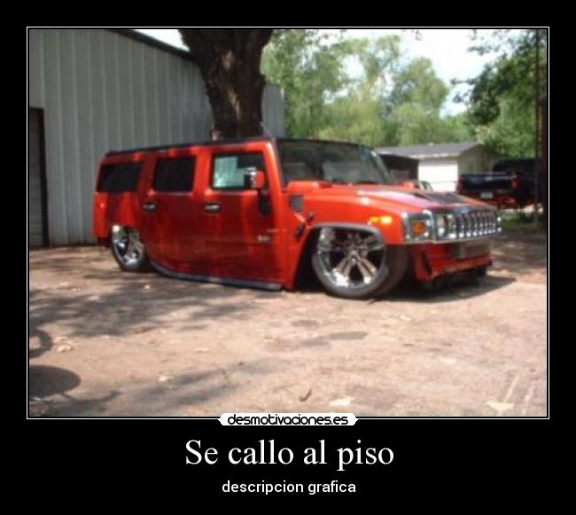 Se callo al piso - descripcion grafica