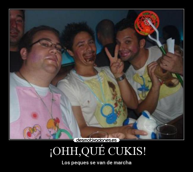 ¡OHH,QUÉ CUKIS! - Los peques se van de marcha