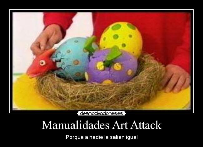 Manualidades Art Attack -