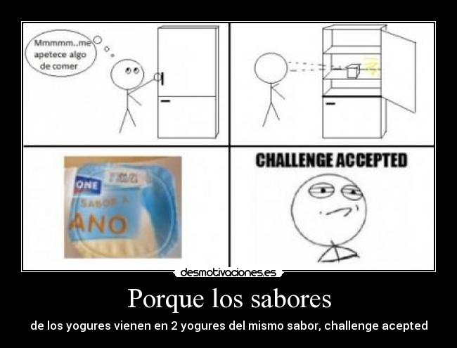 Porque los sabores -