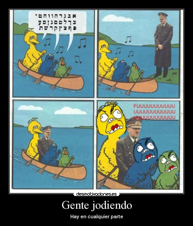 Gente jodiendo -