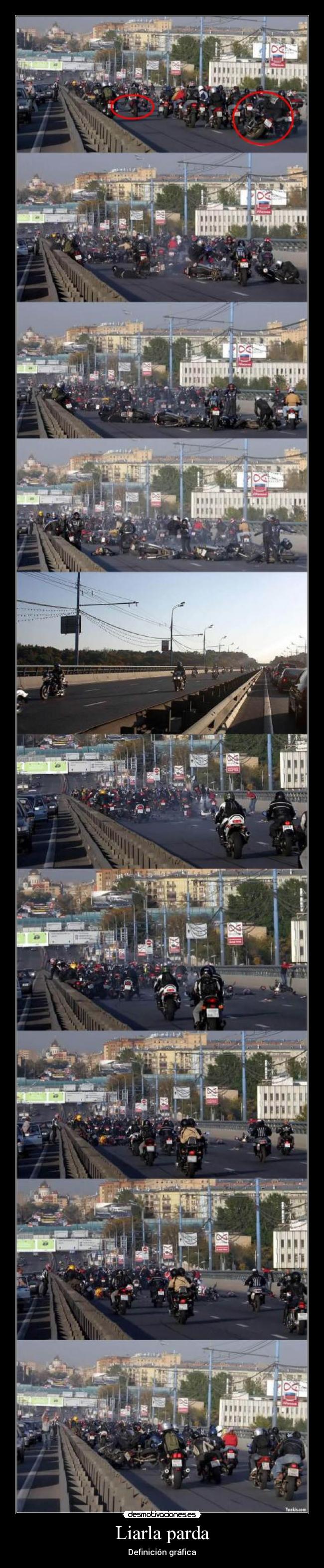 Liarla parda - Definición gráfica