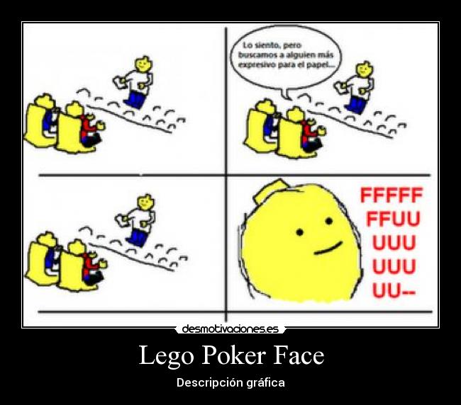 Lego Poker Face - 