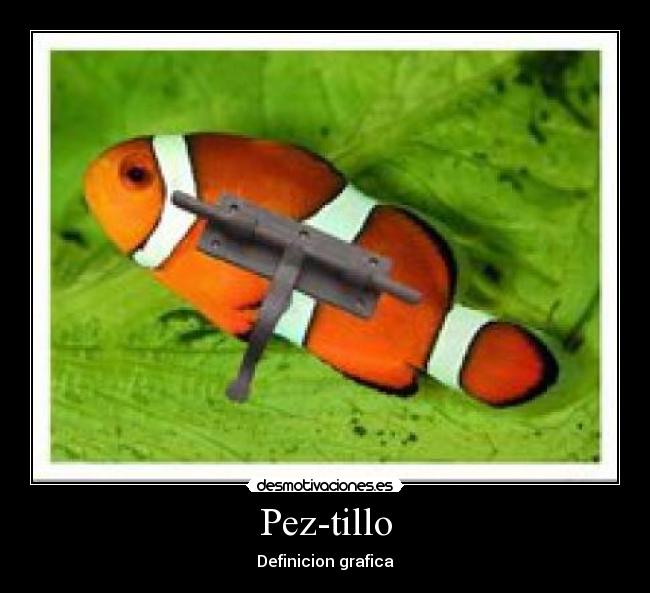 Pez-tillo - Definicion grafica