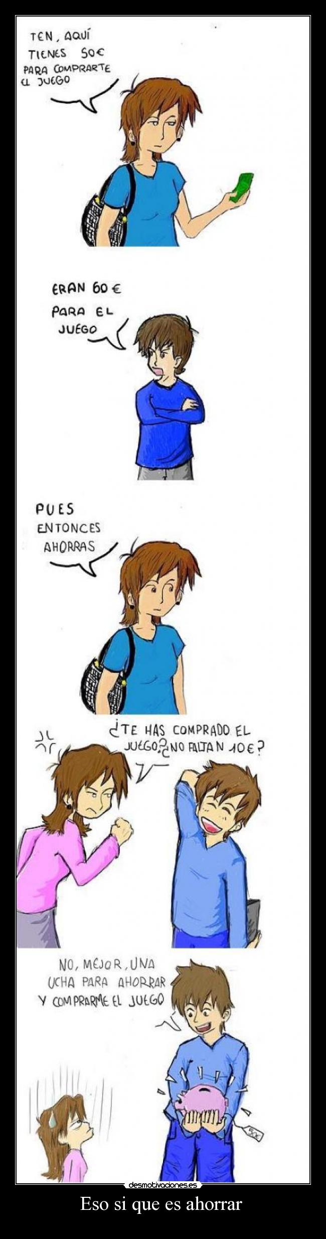 Eso si que es ahorrar  - 