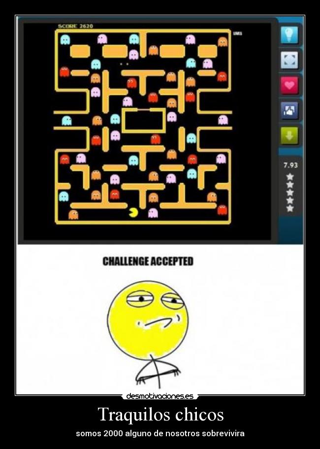 Traquilos chicos - somos 2000 alguno de nosotros sobrevivira