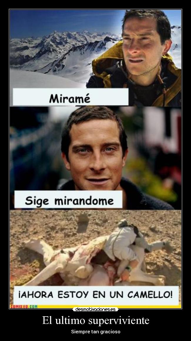 El ultimo superviviente - Siempre tan gracioso