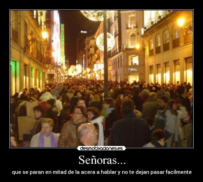 Señoras... - 