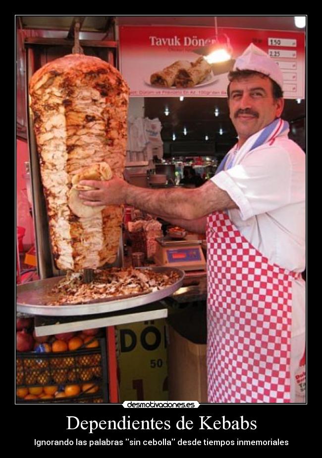Dependientes de Kebabs -