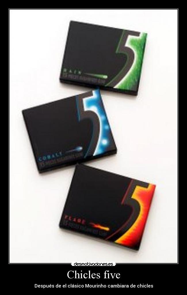 Chicles five -