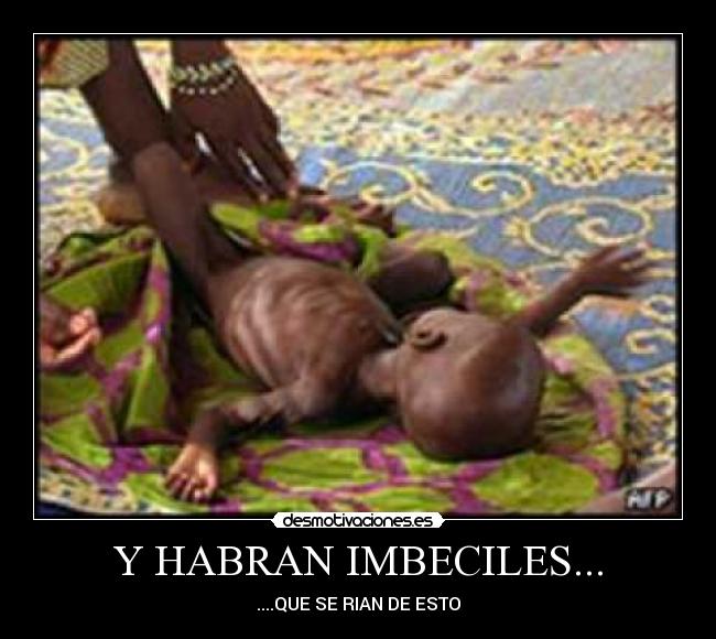 Y HABRAN IMBECILES... -