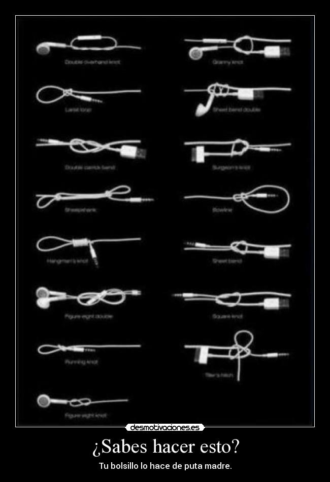 ¿Sabes hacer esto? - Tu bolsillo lo hace de puta madre.