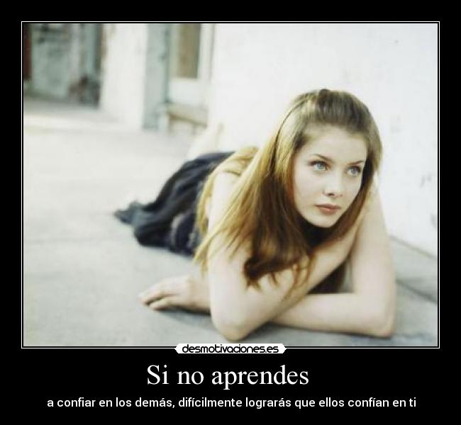 Si no aprendes  - 