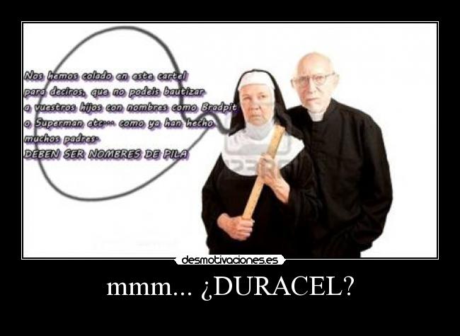 mmm... ¿DURACEL? -