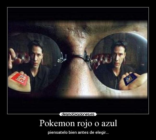 Pokemon rojo o azul -