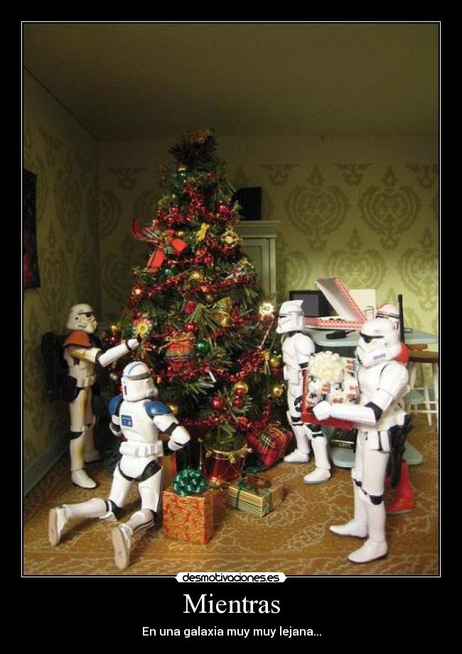 carteles navidad star wars desmotivaciones