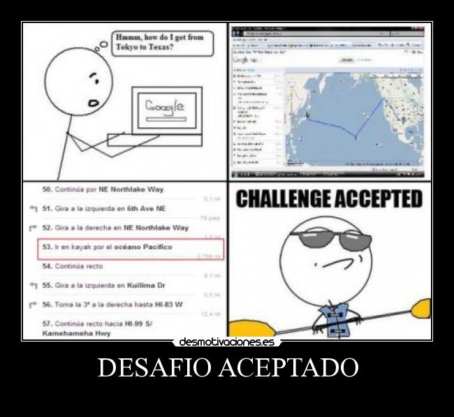 DESAFIO ACEPTADO - 