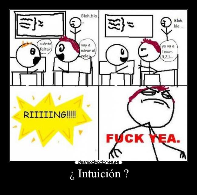 ¿ Intuición ? - 
