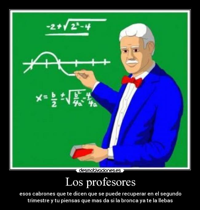 Los profesores - 