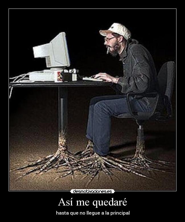 Así me quedaré -