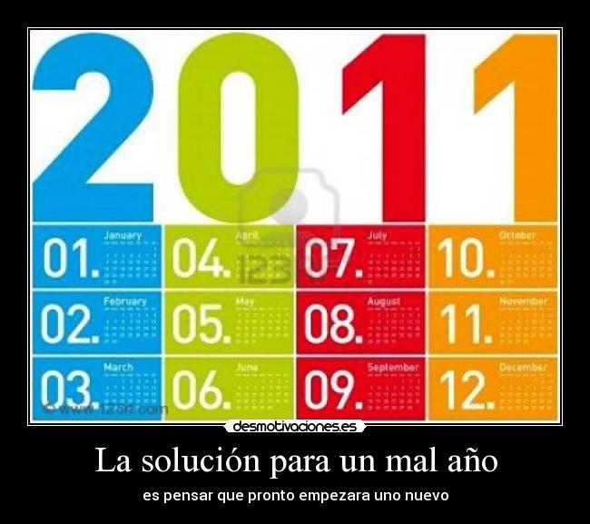 carteles desmotivaciones ano calendario desmotivaciones