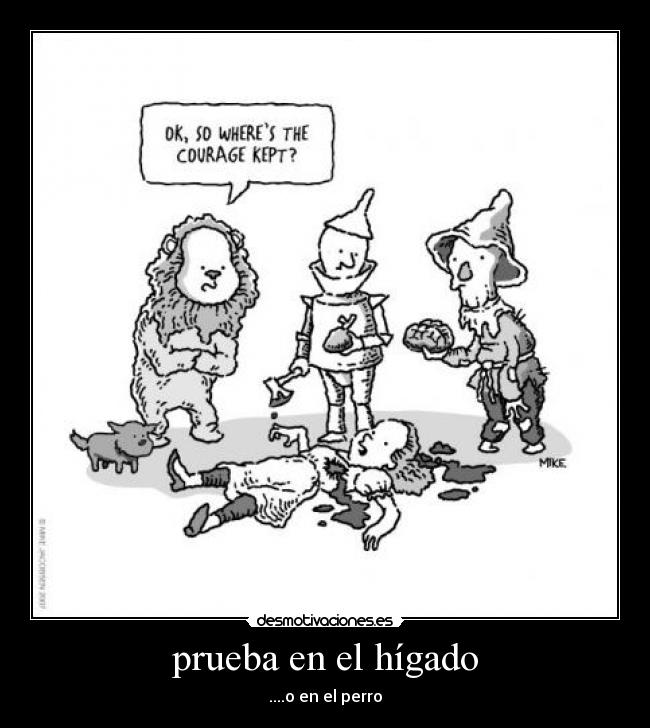 prueba en el hígado -