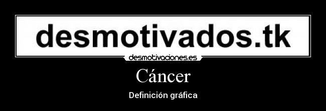 Cáncer -