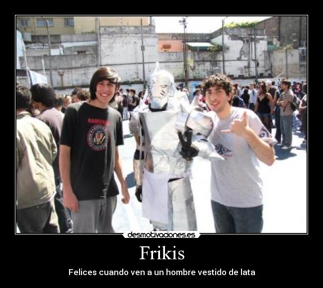 carteles nerd friki cosplay desmotivaciones