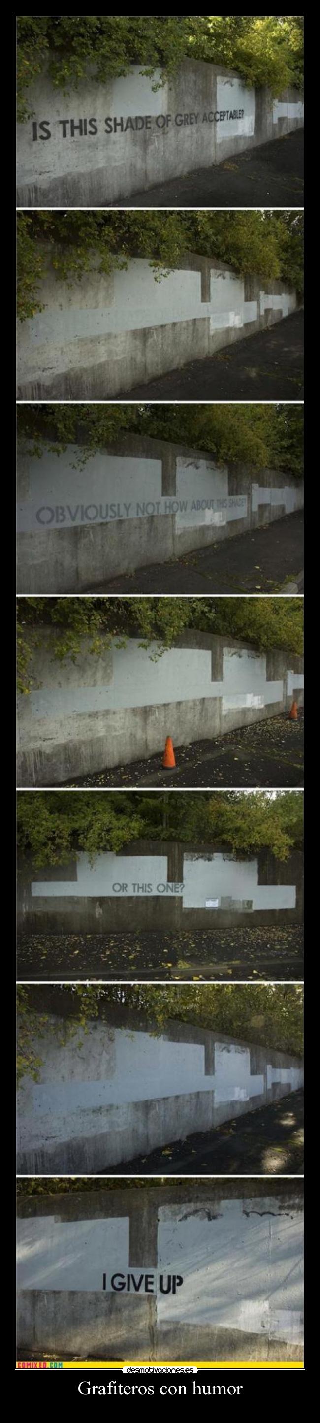 Grafiteros con humor - 