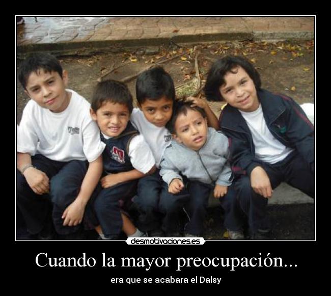 Cuando la mayor preocupación... - 