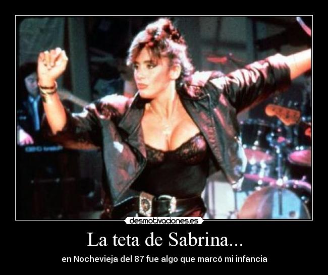 La teta de Sabrina... - 