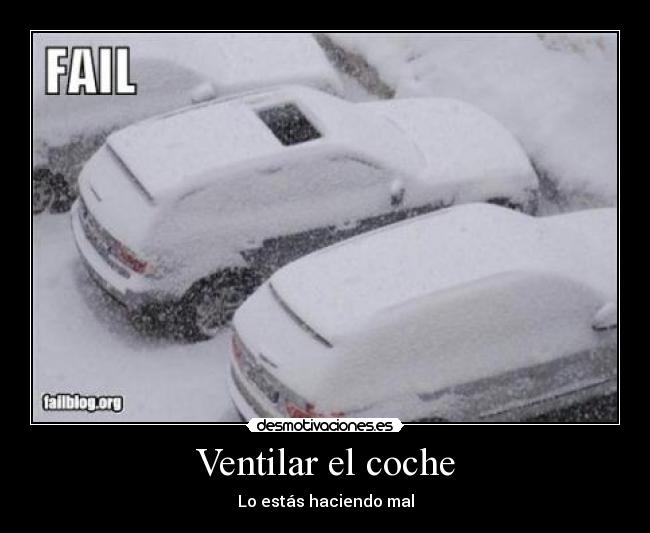 Ventilar el coche - 
