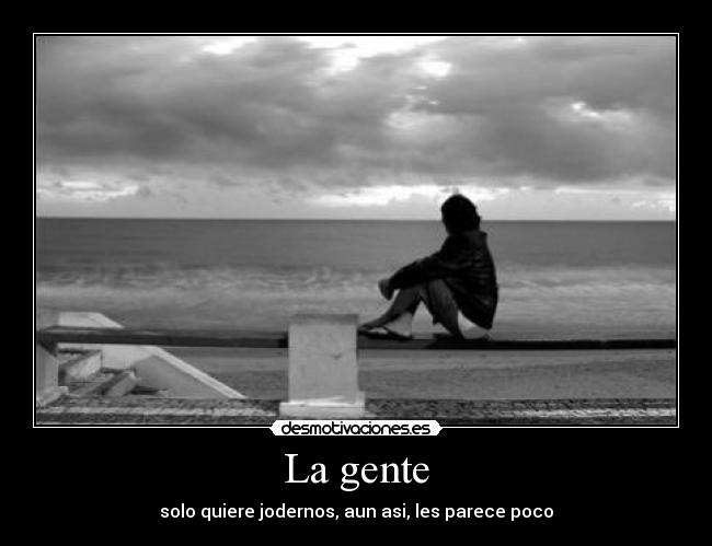 La gente -