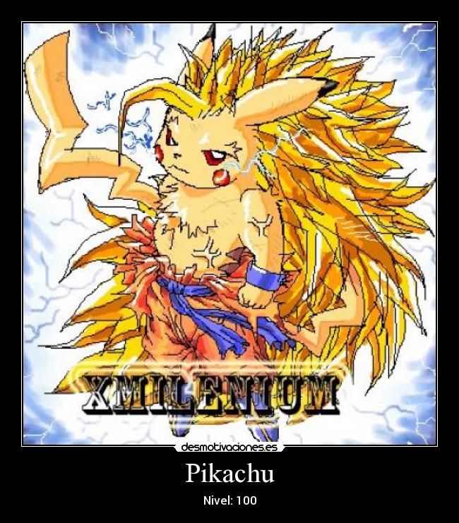 Pikachu - Nivel: 100