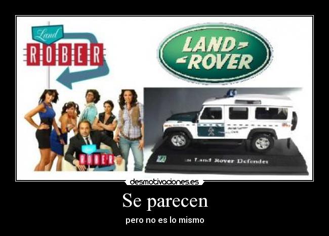 carteles land roberland rover desmotivaciones