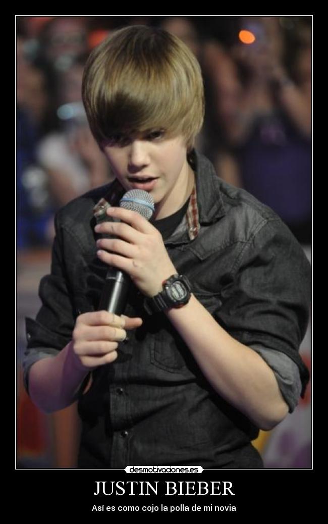JUSTIN BIEBER - Así es como cojo la polla de mi novia