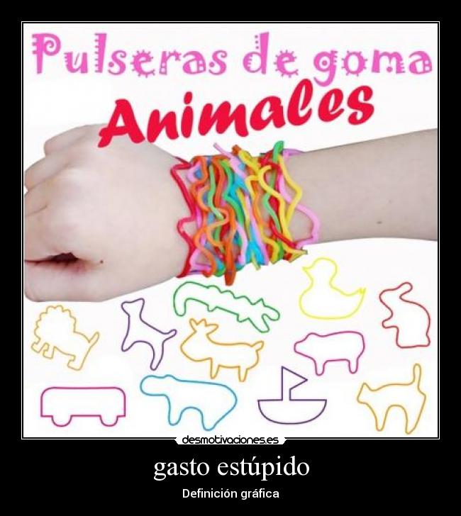 carteles pulseras colores definicion grafica desmotivaciones