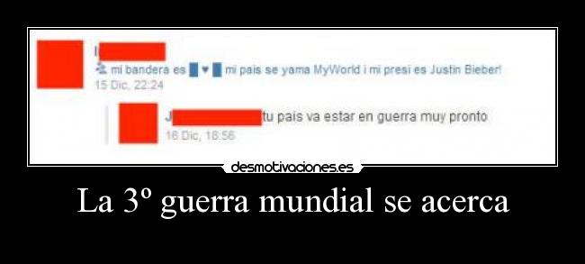 La 3º guerra mundial se acerca -