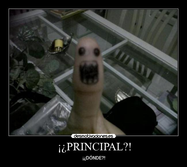¡¿PRINCIPAL?! - 