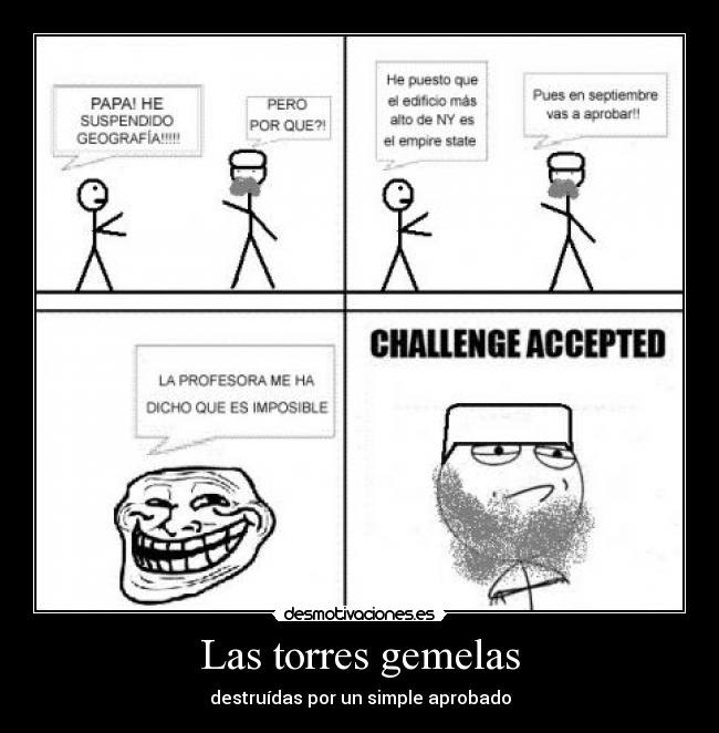 Las torres gemelas -