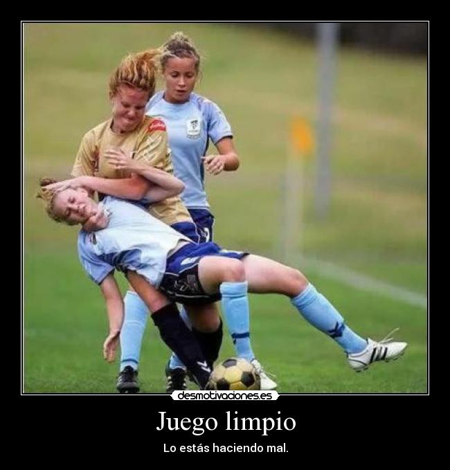 carteles juego limpio desmotivaciones