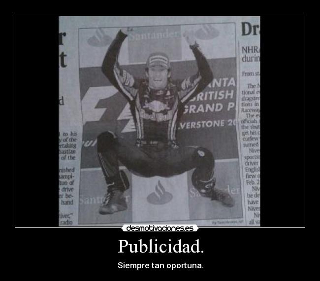 Publicidad. - 