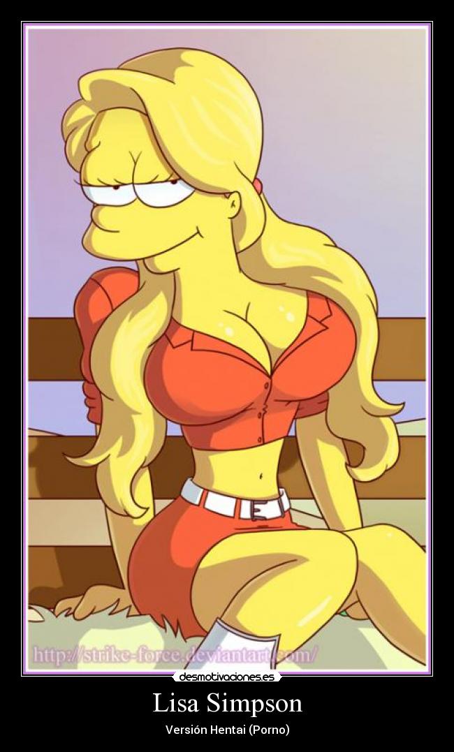 Lisa Simpson - Versión Hentai (Porno)