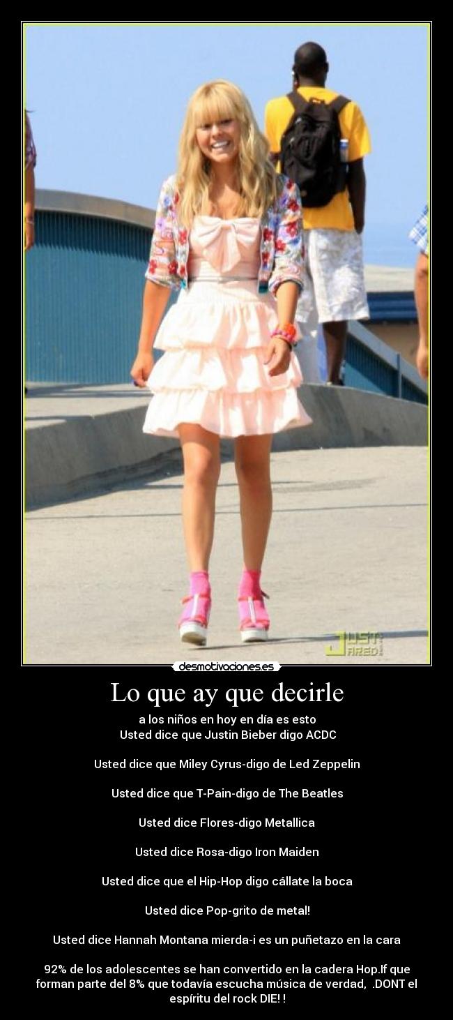 Lo que ay que decirle - 