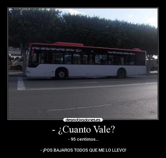 - ¿Cuanto Vale? -