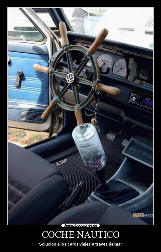 COCHE NAUTICO - Solución a los caros viajes a través delmar