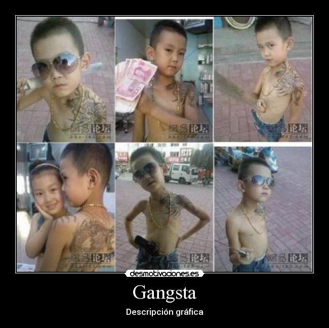 Gangsta - Descripción gráfica