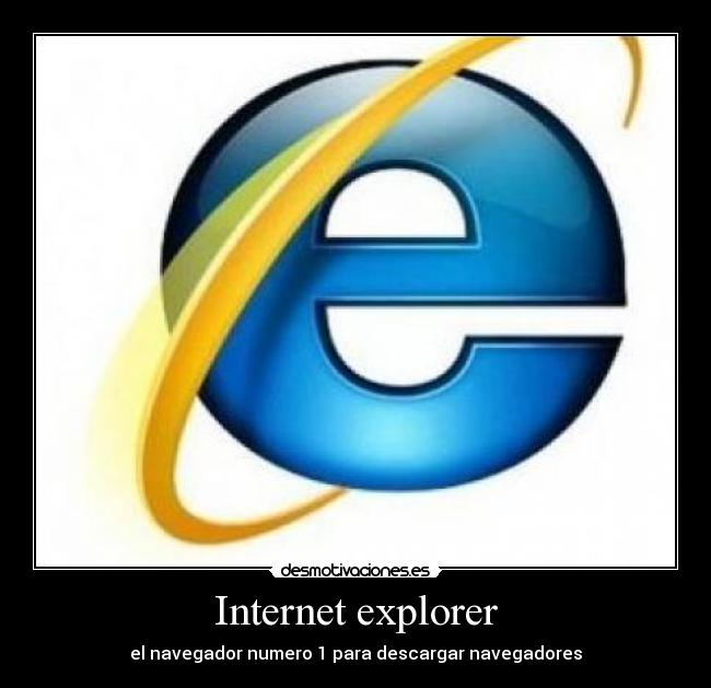 Internet explorer -