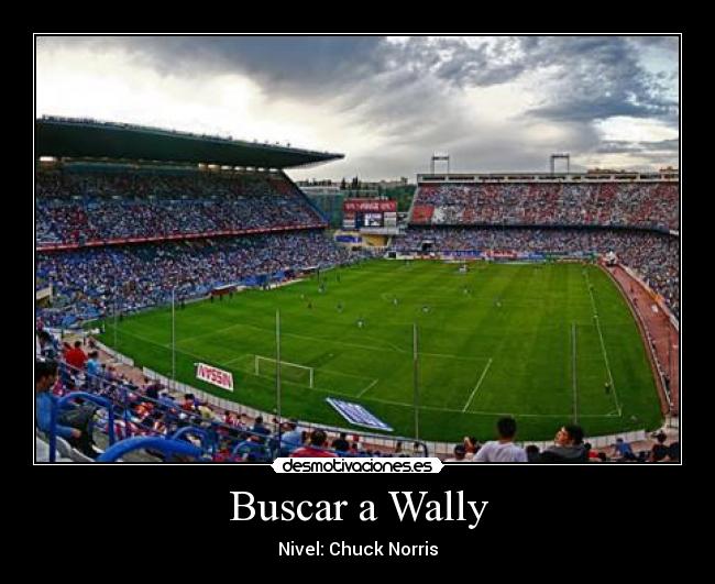 Buscar a Wally - Nivel: Chuck Norris